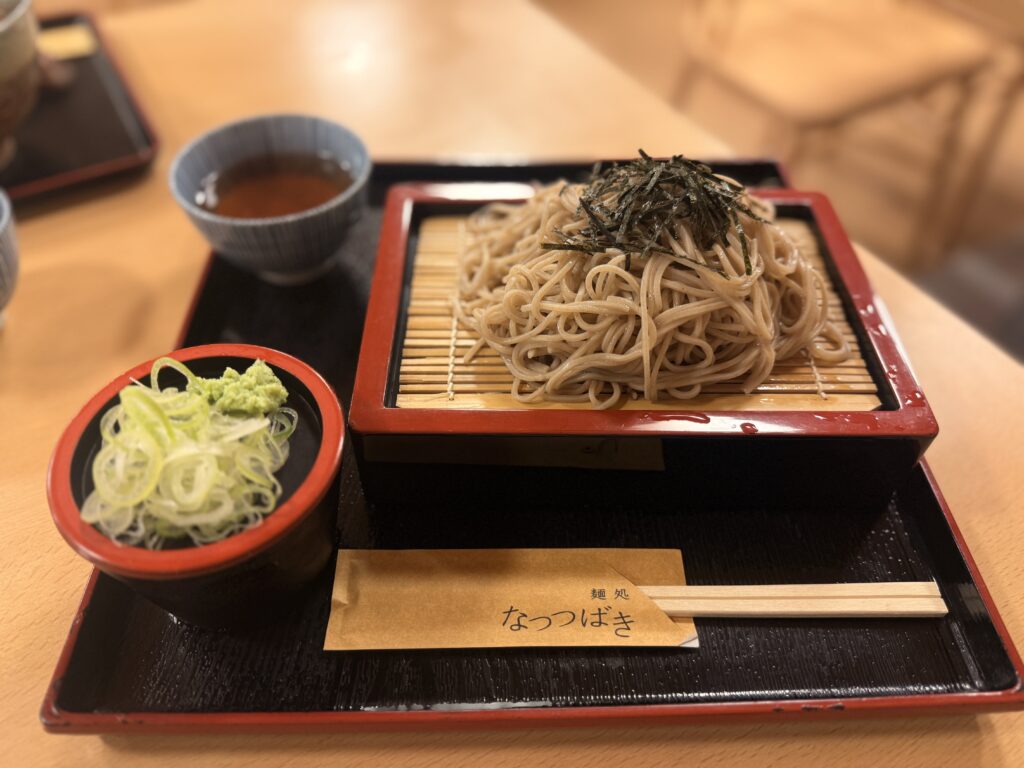 麺処ななつばきのざるそば