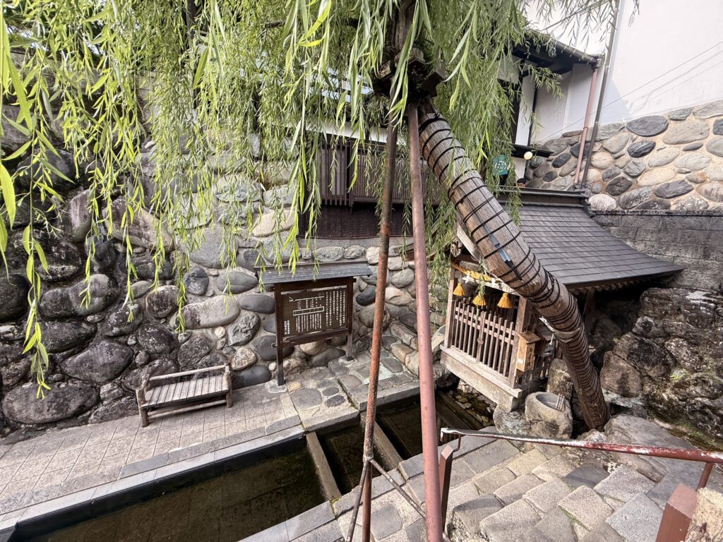 生活に使われていた水場