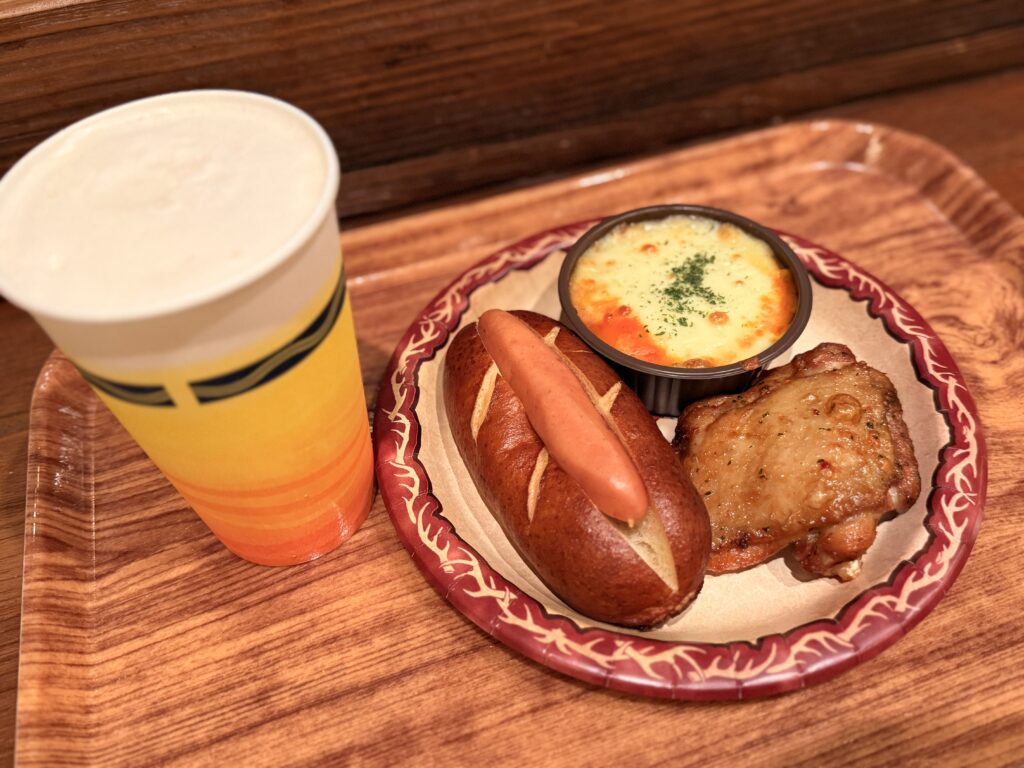 アソートセットとビール