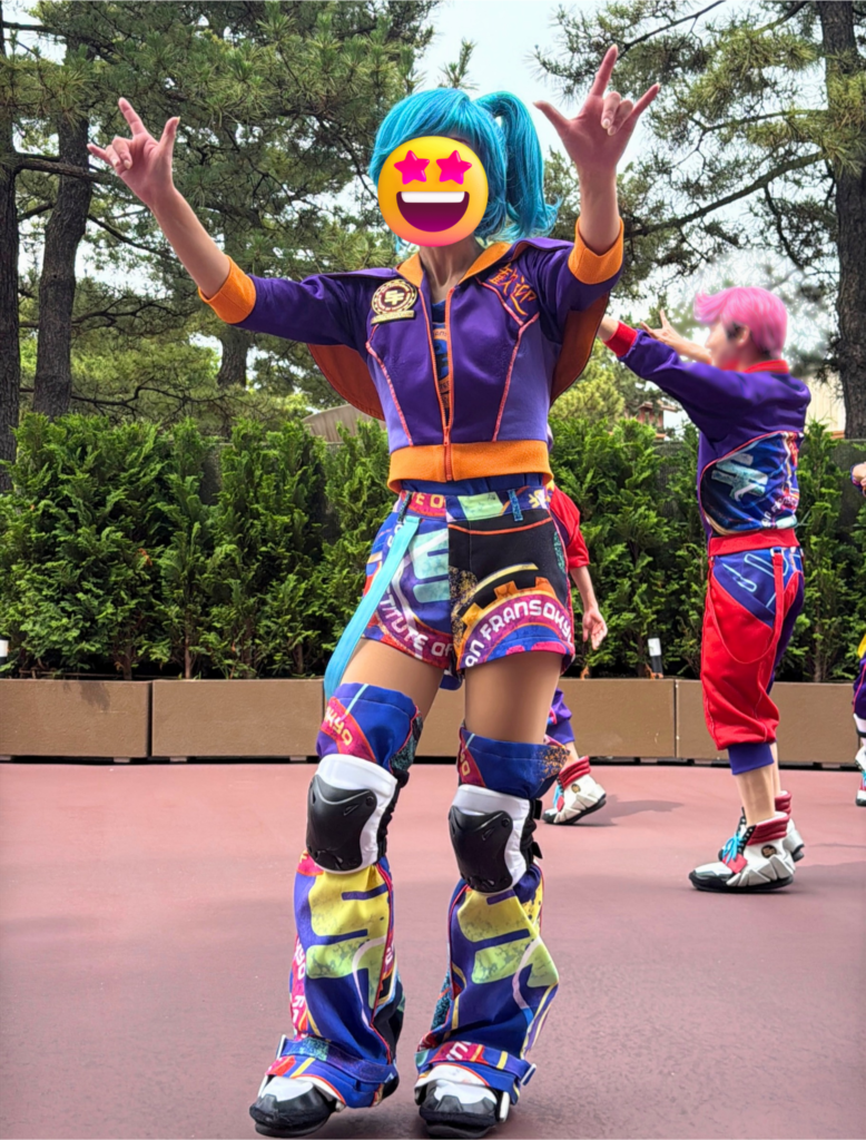 ファンサをくれたダンサーさん