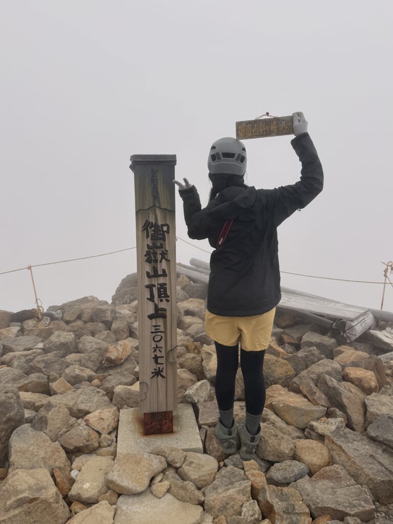 山頂のハリーG