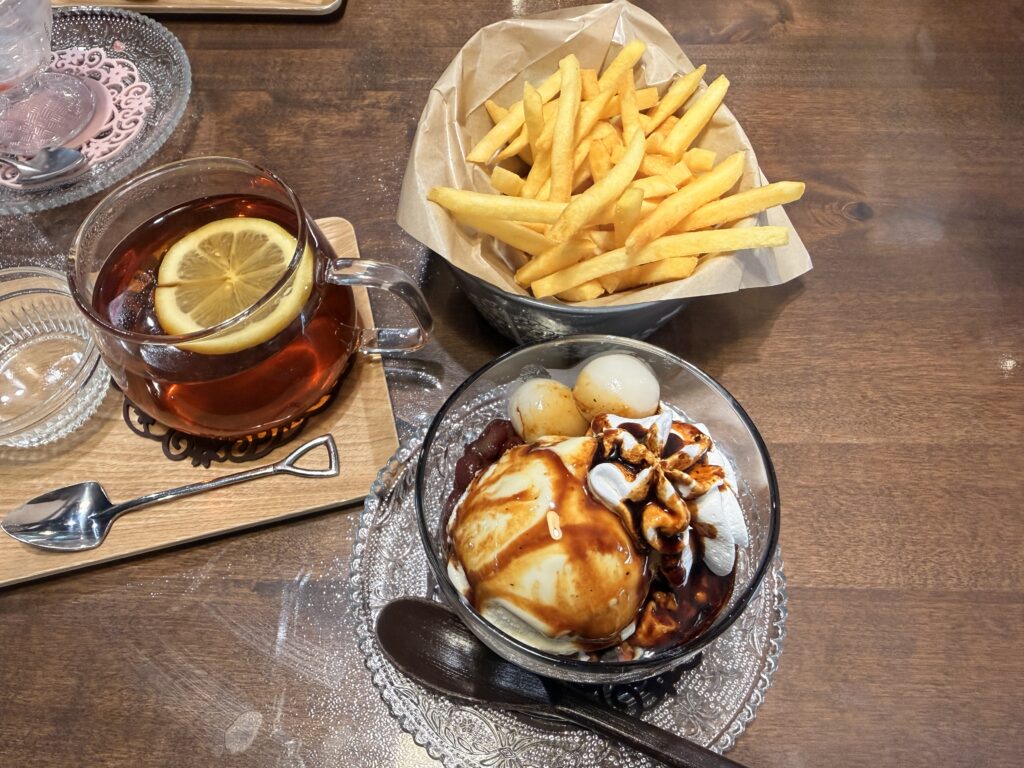 百草パフェの写真 