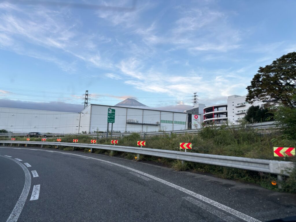 やっとみえた富士山
